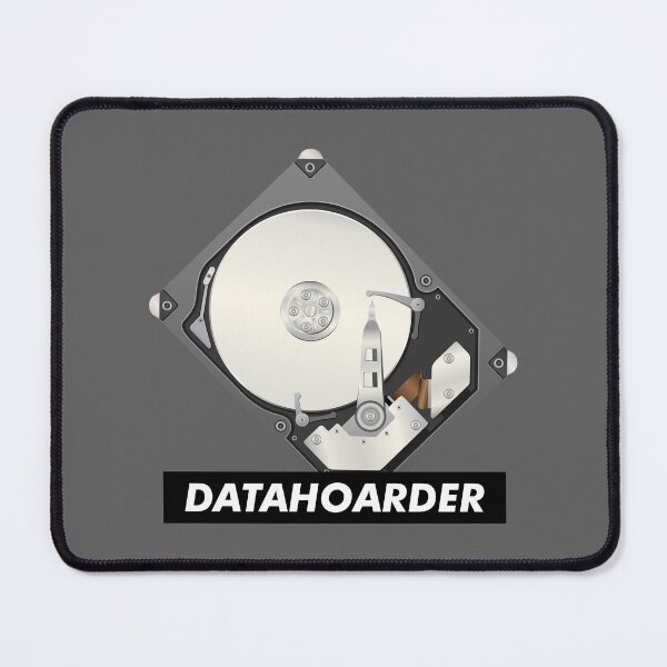 Item preview, Data hoarder designed and sold by BRU Design.