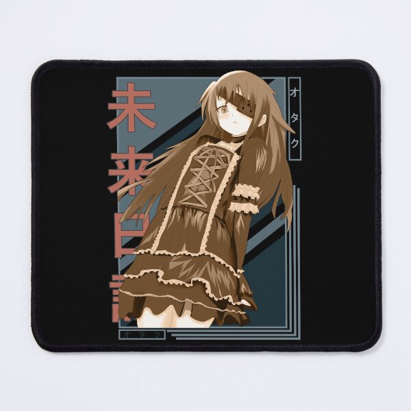 Item preview, Minene Uryuu Future Diary Retro Blue Black Design designed and sold by Wafusaurus.