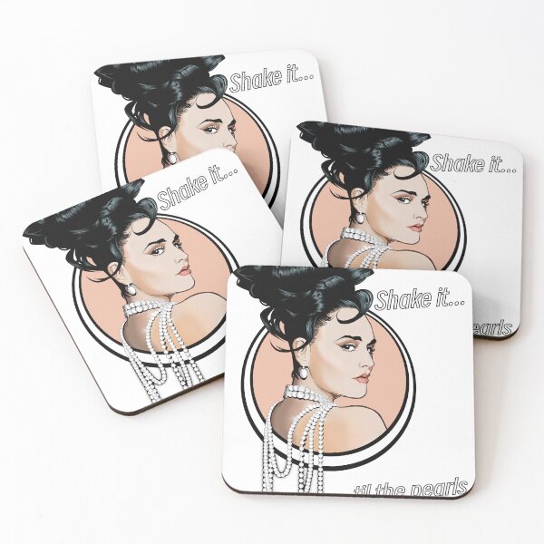 Item preview, Jessie Ware Pearls -No background designed and sold by SkipRatArt.
