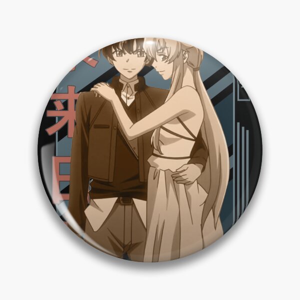 Item preview, Yukiteru Amano Future Diary Retro Blue Black Design  designed and sold by Wafusaurus.