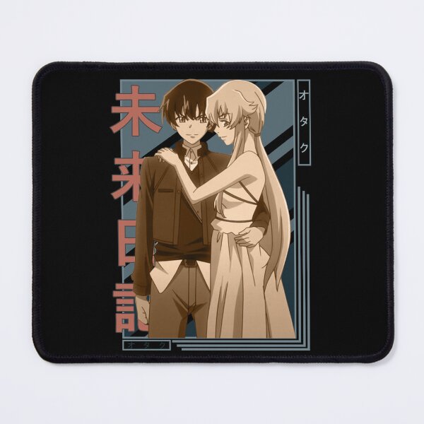 Item preview, Yukiteru Amano Future Diary Retro Blue Black Design  designed and sold by Wafusaurus.
