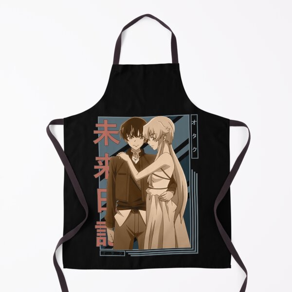Item preview, Yukiteru Amano Future Diary Retro Blue Black Design  designed and sold by Wafusaurus.