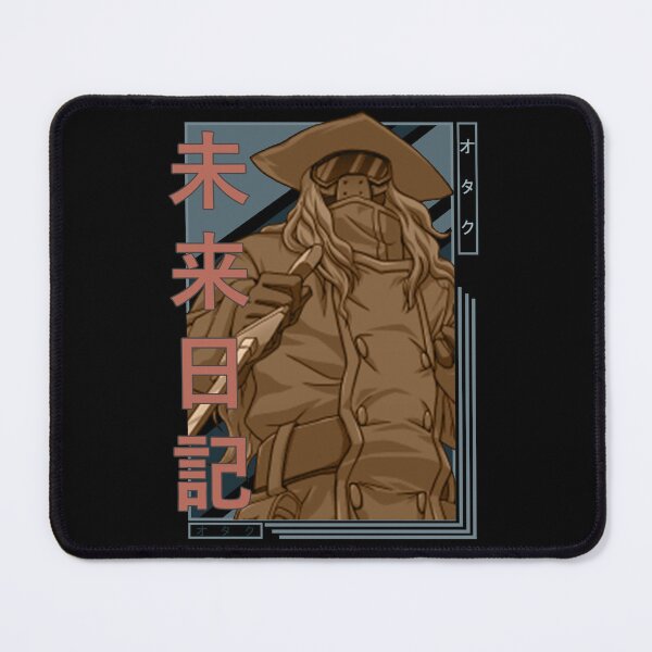 Item preview, Takao Hiyama Future Diary Retro Blue Black Design designed and sold by Wafusaurus.