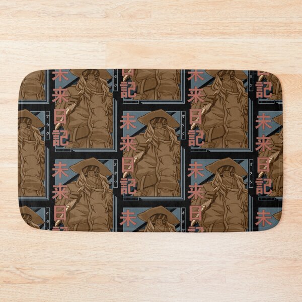 Item preview, Takao Hiyama Future Diary Retro Blue Black Design  designed and sold by Wafusaurus.