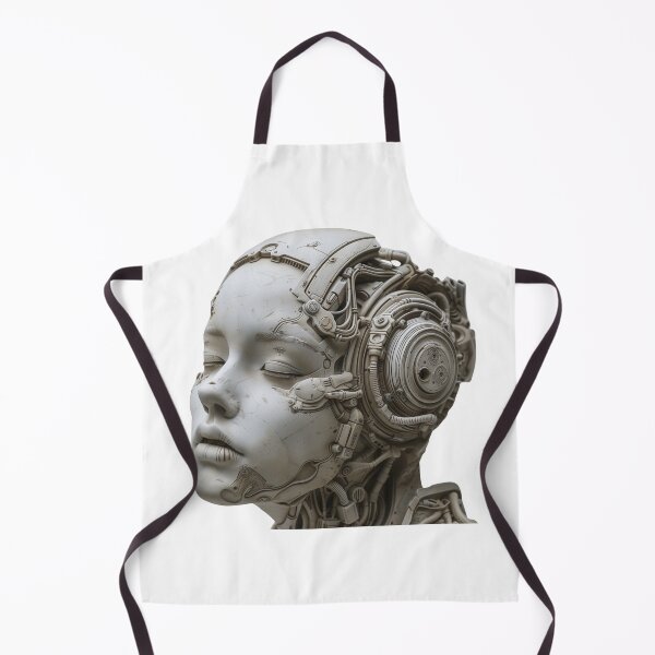 Item preview, Cyborg Woman with Mechanical Details designed and sold by palmyst.