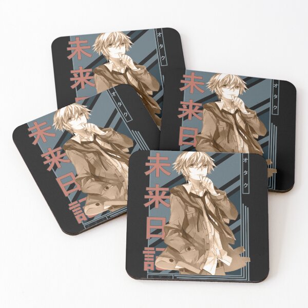 Item preview, Aru Akise Future Diary Retro Blue Black Design  designed and sold by Wafusaurus.