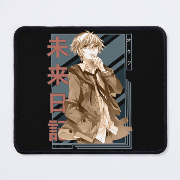 Item preview, Aru Akise Future Diary Retro Blue Black Design designed and sold by Wafusaurus.