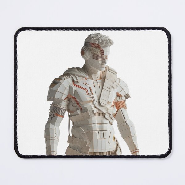 Item preview, Sculptured Man in Modernist White designed and sold by palmyst.