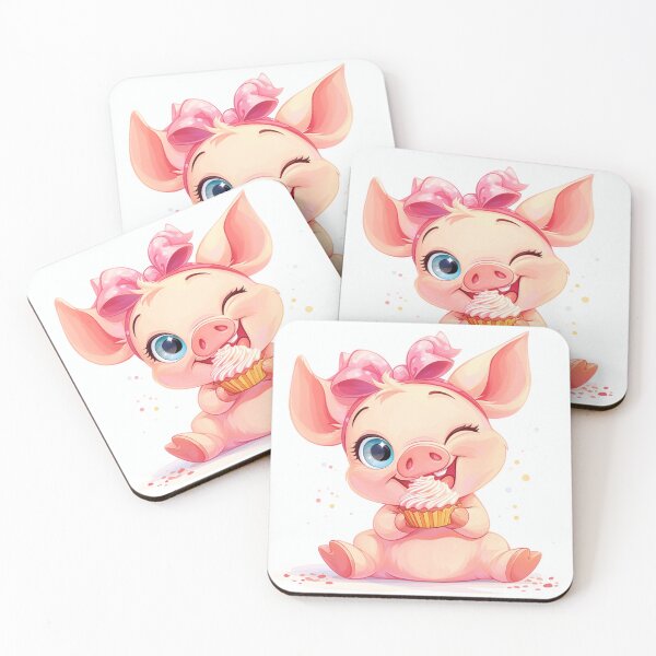 Item preview, piggy and cupcake designed and sold by mamhew2456.
