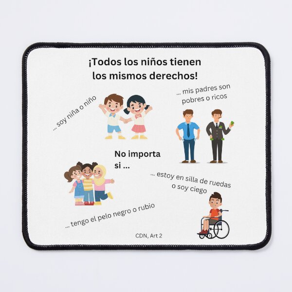 Item preview, All children have the same rights! designed and sold by Utopia-dreams.