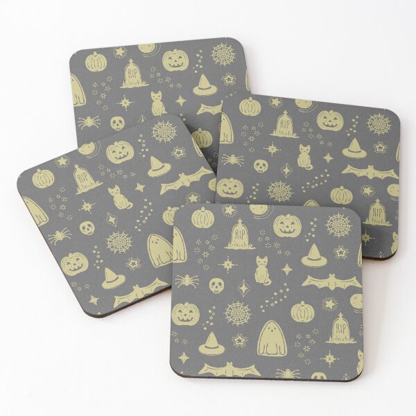 Item preview, Spookie Things - Slate + Gold designed and sold by Irene Estelle.