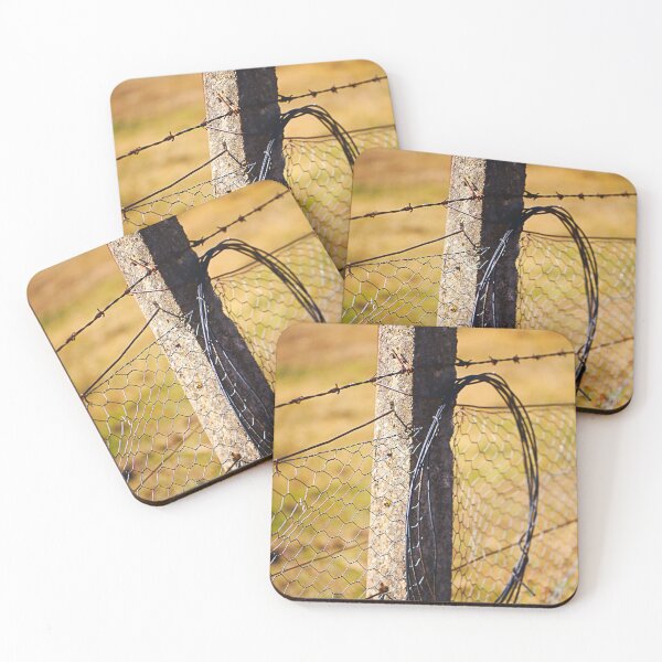 Item preview, Concrete Post And Rusty Wire designed and sold by Joy Watson - Natural Light Photography .