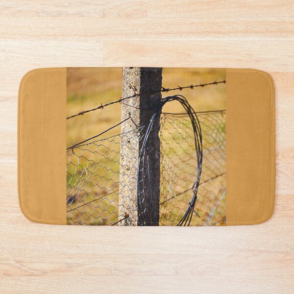Item preview, Concrete Post And Rusty Wire designed and sold by Joy Watson - Natural Light Photography .