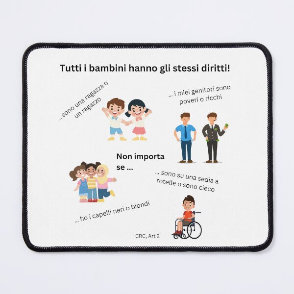Item preview, All children have the same rights! designed and sold by Utopia-dreams.