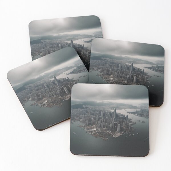 Item preview, Hong Kong Skyline designed and sold by landletsy.
