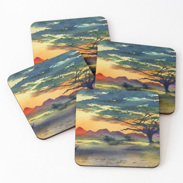 Item preview, The beauty of Africa in watercolor designed and sold by Yzakreativ.