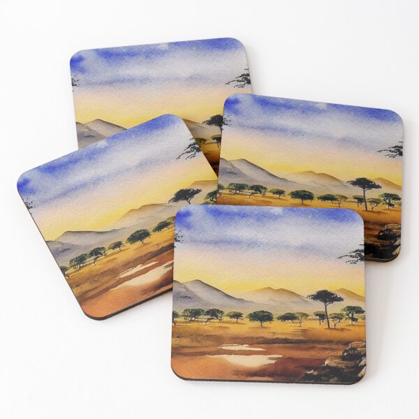 Item preview, African Sunset Oasis designed and sold by Yzakreativ.