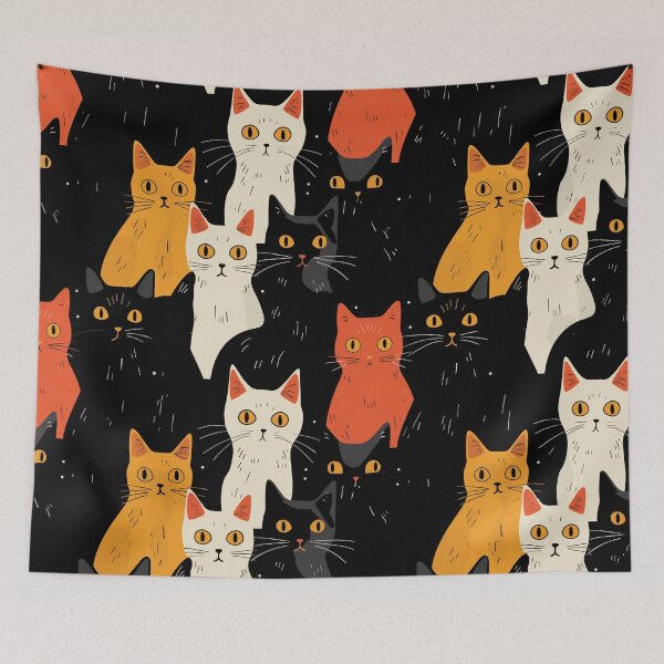Item preview, Freaked Out Cats designed and sold by Sitchko.
