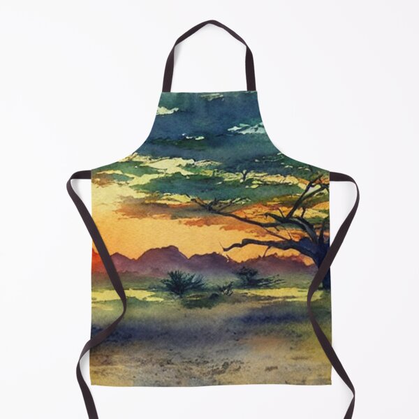 Item preview, The beauty of Africa in watercolor designed and sold by Yzakreativ.