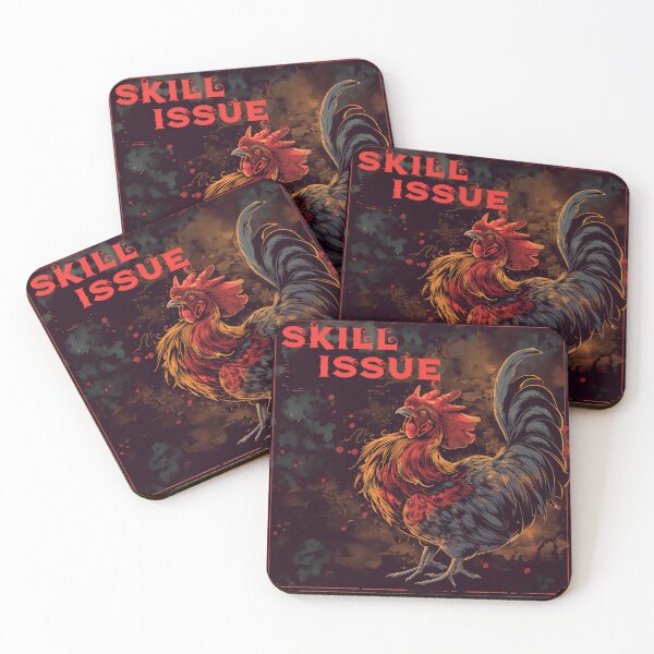 Item preview, Skill Issue Chicken designed and sold by SlayerOfKings.
