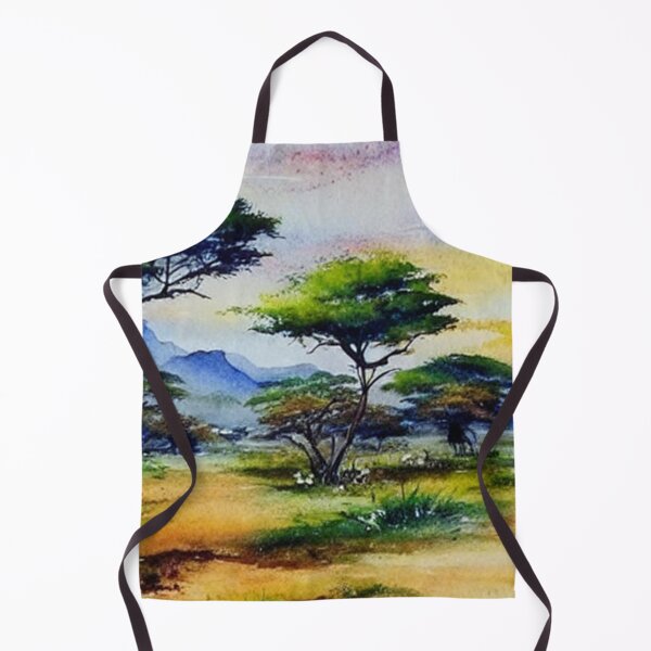 Item preview, African Sunset in Watercolor designed and sold by Yzakreativ.