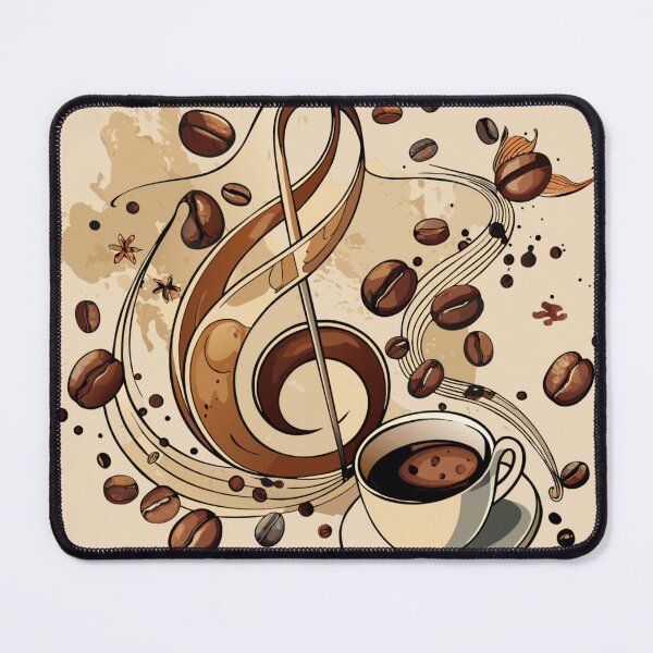 Artikelvorschau, Kaffee-Musik-Design entworfen und verkauft von Lina1993.