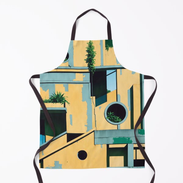 Item preview, Contemporary abstract architecture painting #0034 designed and sold by larabu.