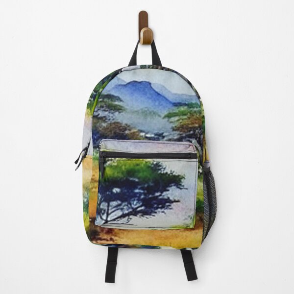 Item preview, African Sunset in Watercolor designed and sold by Yzakreativ.
