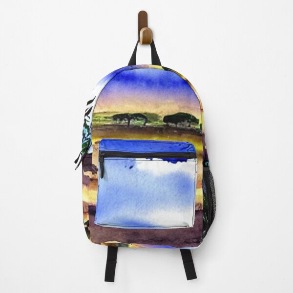 Item preview, African Horizon in Watercolor designed and sold by Yzakreativ.