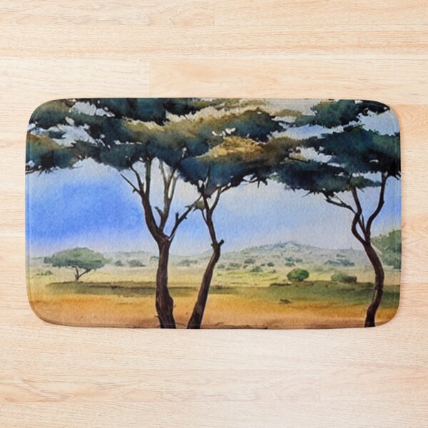 Item preview, African Savanna in Watercolor designed and sold by Yzakreativ.