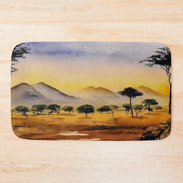 Item preview, African Sunset Oasis designed and sold by Yzakreativ.