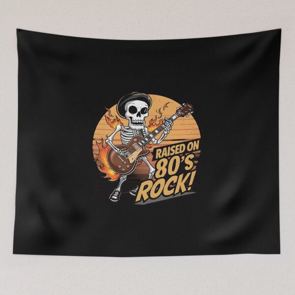 Item preview, Faded 1980s Rock Roll For Eighties Rockers Band designed and sold by FurRealStudioCo.