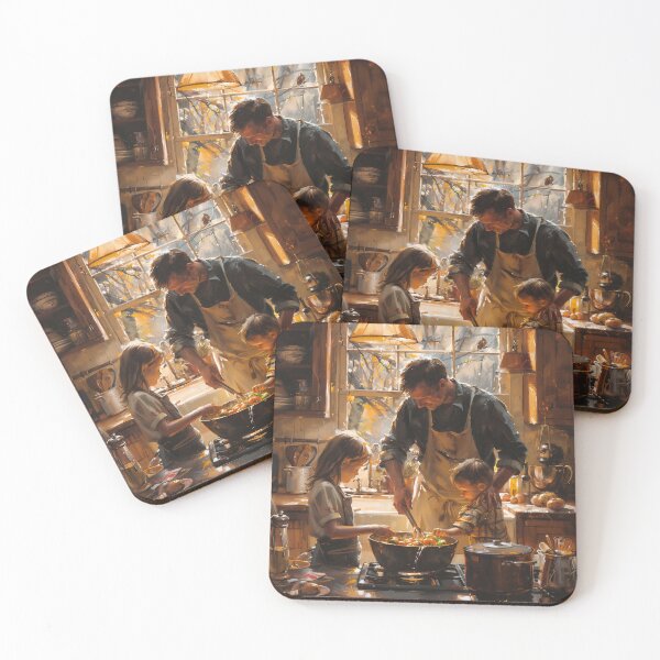 Item preview, Cozy Cooking Time with Dad designed and sold by palmyst.