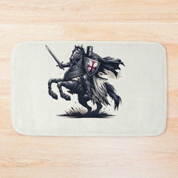 Item preview, Templar Knight with Sword and Shield Medieval designed and sold by Odd World.