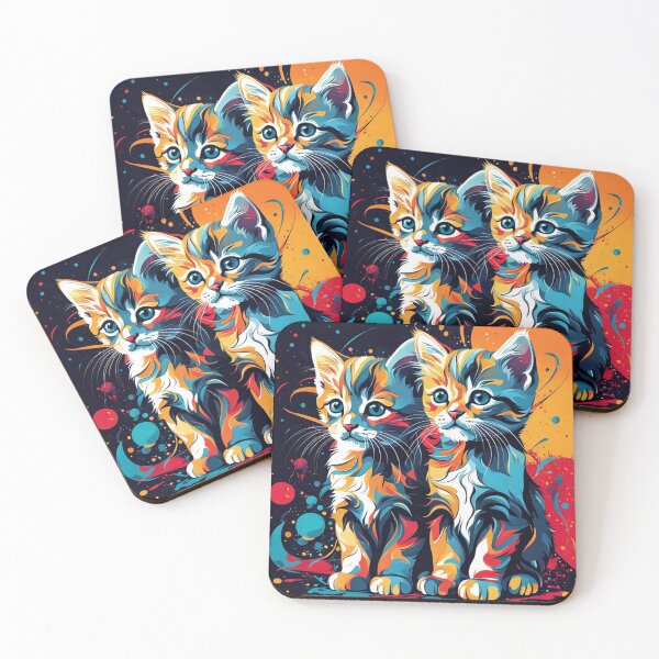 Aperçu de l'œuvre Chatons chats mignons créée et vendue par JackFreestone.