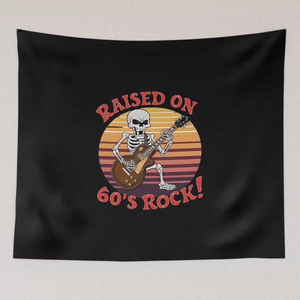Item preview, raised on 80's rock Faded 1960s Rock Roll For Eighties Rockers Band designed and sold by FurRealStudioCo.