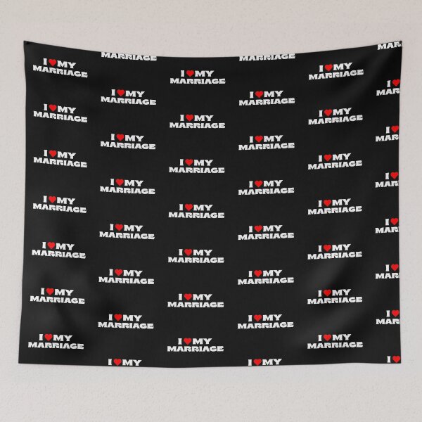 Item preview, I Love My Marriage designed and sold by Itsheartshop.