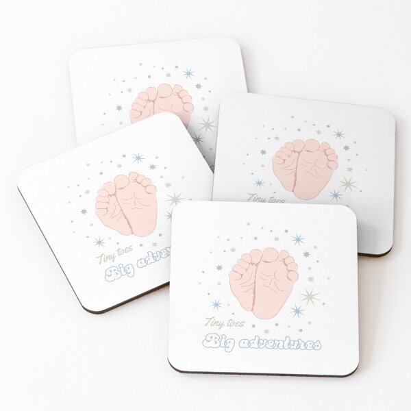 Item preview, Tiny toes, big adventures . designed and sold by projetoo.