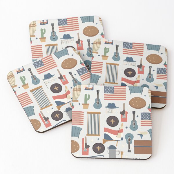 Item preview, American Culture Symbols: Music, Flags, and Western Elements designed and sold by creativekrish.