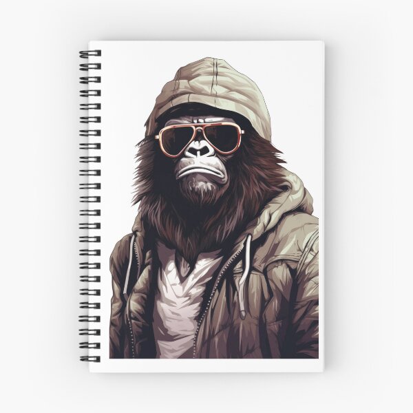 Item preview, Gorilla with parka designed and sold by Toms Tee.