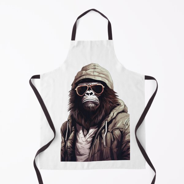 Item preview, Gorilla with parka designed and sold by Toms Tee.