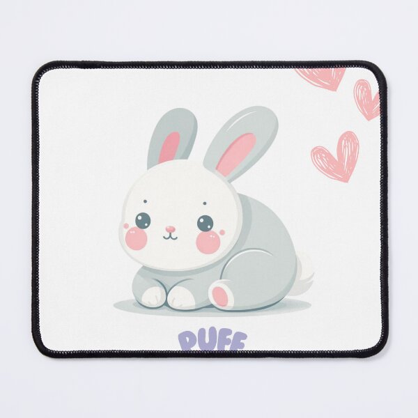 Artikelvorschau, Wunderliche Wunder: Puff Love Rabit entworfen und verkauft von PEARLINTHEDEEP.