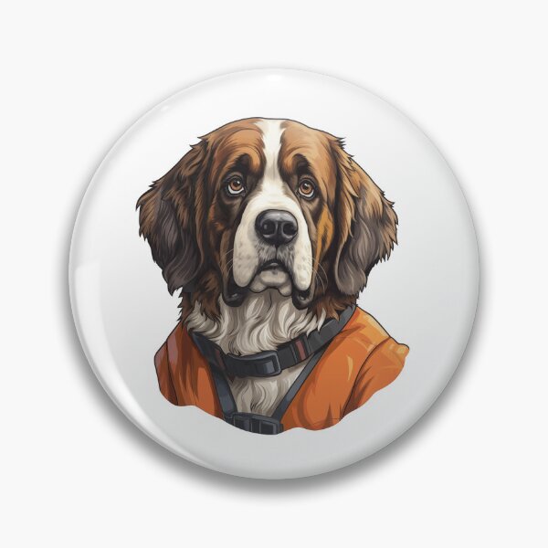 Item preview, Heroic Saint Bernard designed and sold by PrintPulseInk.