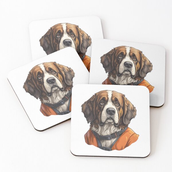 Item preview, Heroic Saint Bernard designed and sold by PrintPulseInk.