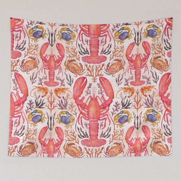 Item preview, Lobsters, crabs and shrimp designed and sold by Gaia Marfurt.