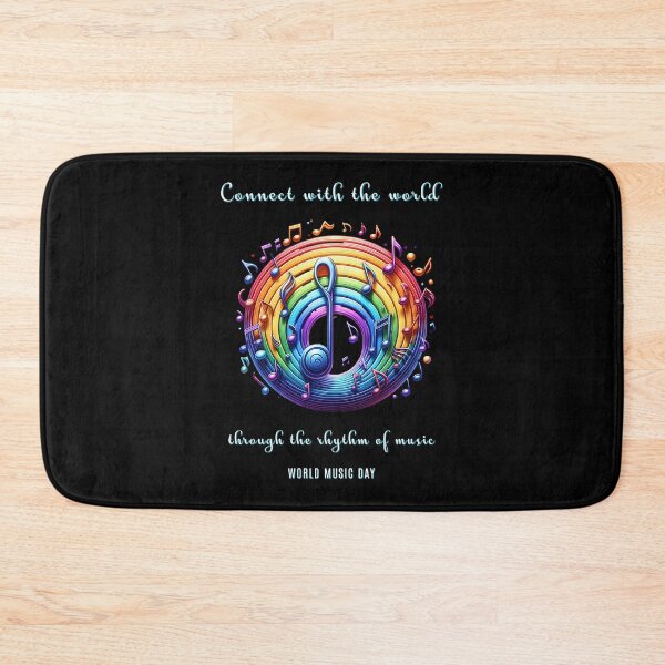 Item preview, Connect with the world through the rhythm of music - World Music Day designed and sold by Pflugart.