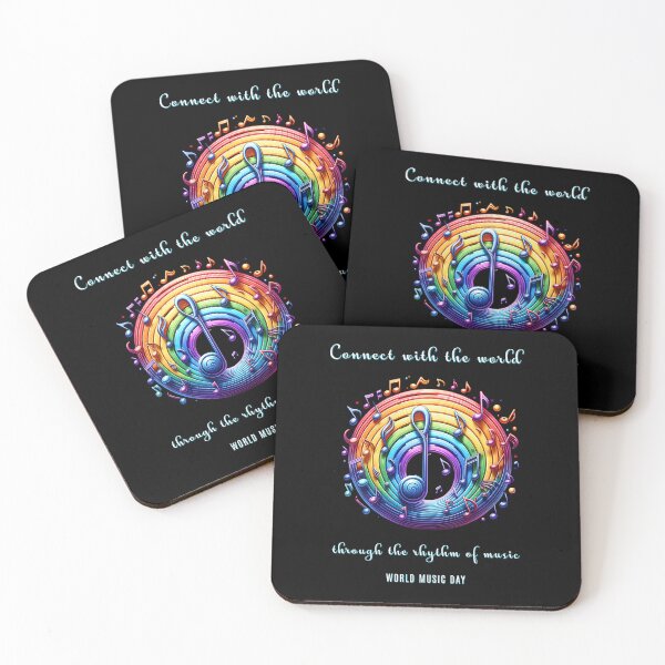 Item preview, Connect with the world through the rhythm of music - World Music Day designed and sold by Pflugart.