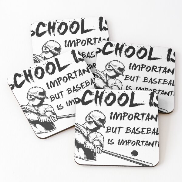 Item preview, School is Important But Baseball is Importanter designed and sold by 101univers.