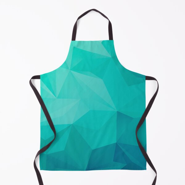 Item preview, Teal Ocean Geometric Pattern designed and sold by Sitchko.