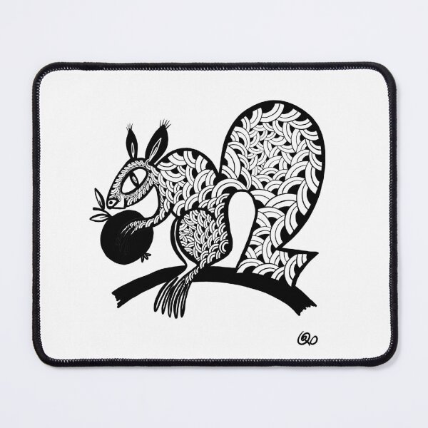 Item preview, Cheeky squirrel designed and sold by dragonanddaisy.